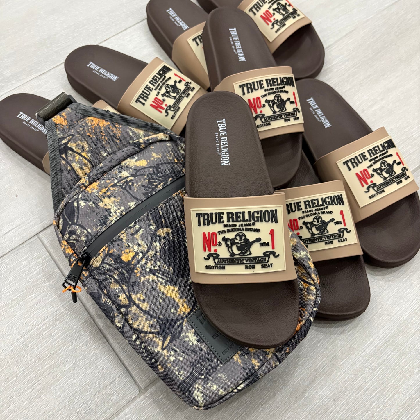 True Religion Slides "Brown"