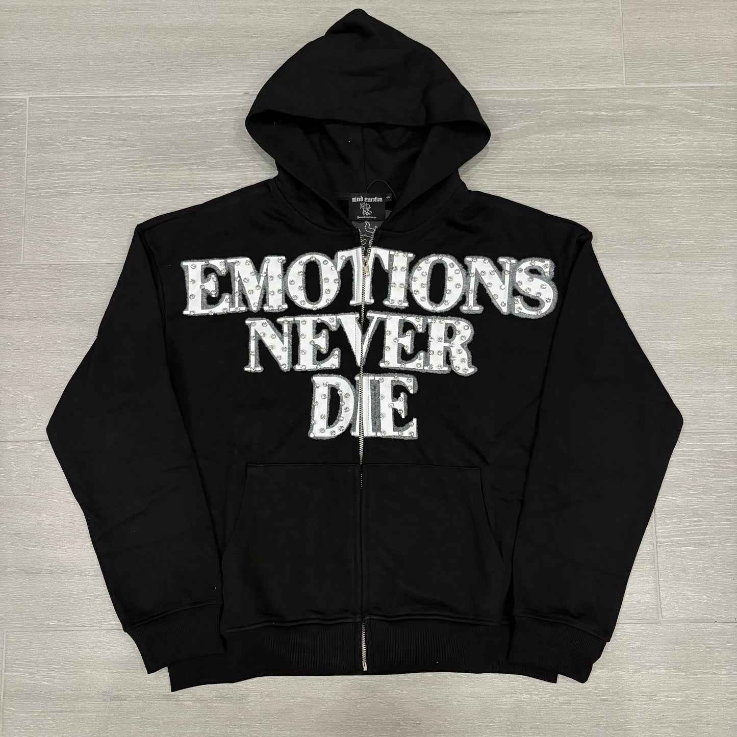 Mixed Emotions Hoodie "BLACK"