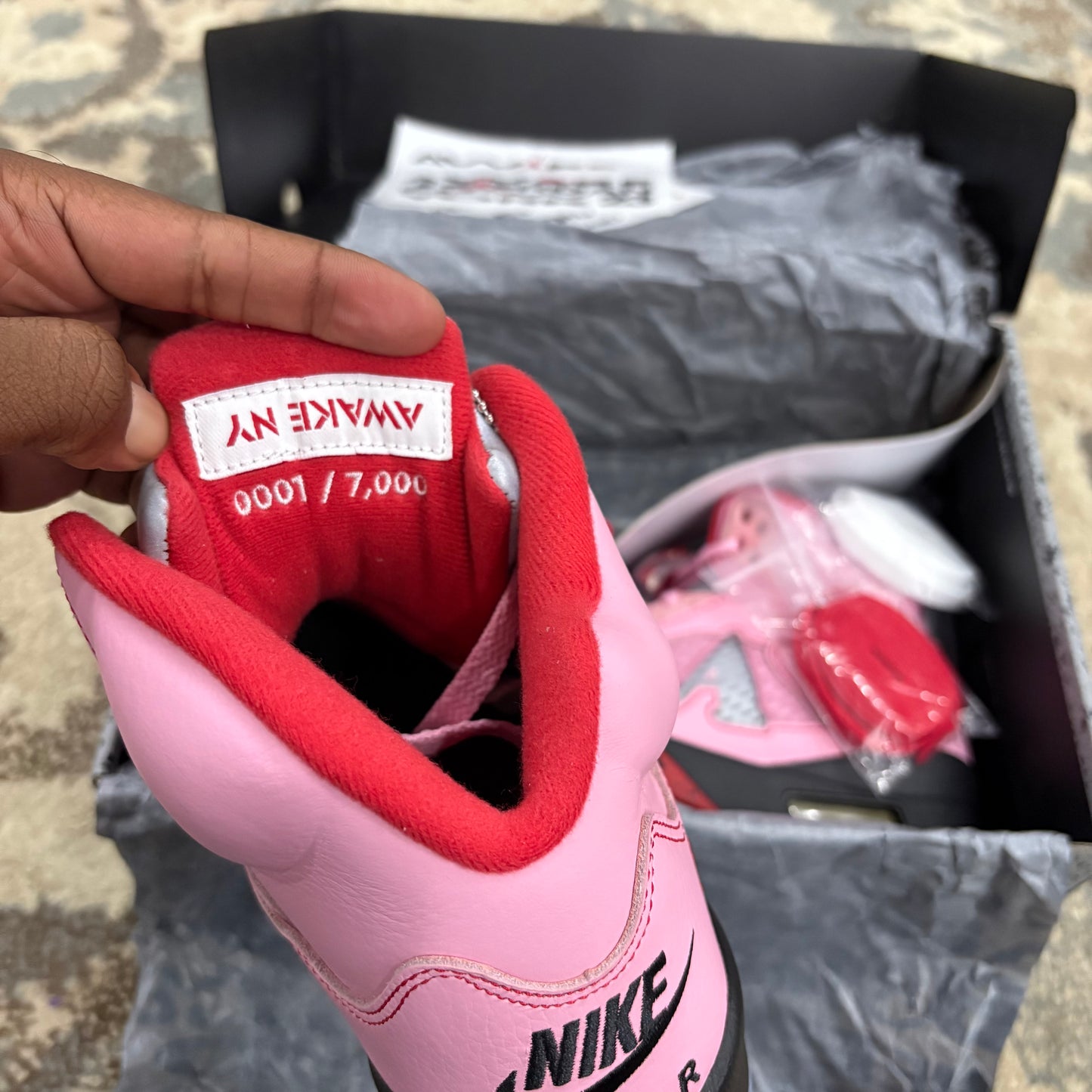 Jordan 5 Awake "Pink"