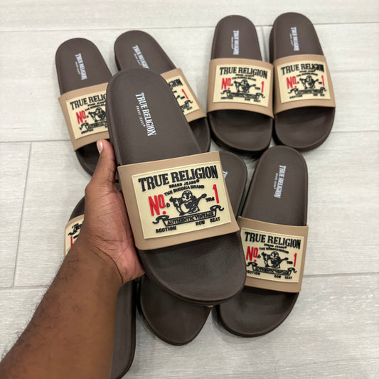 True Religion Slides "Brown"