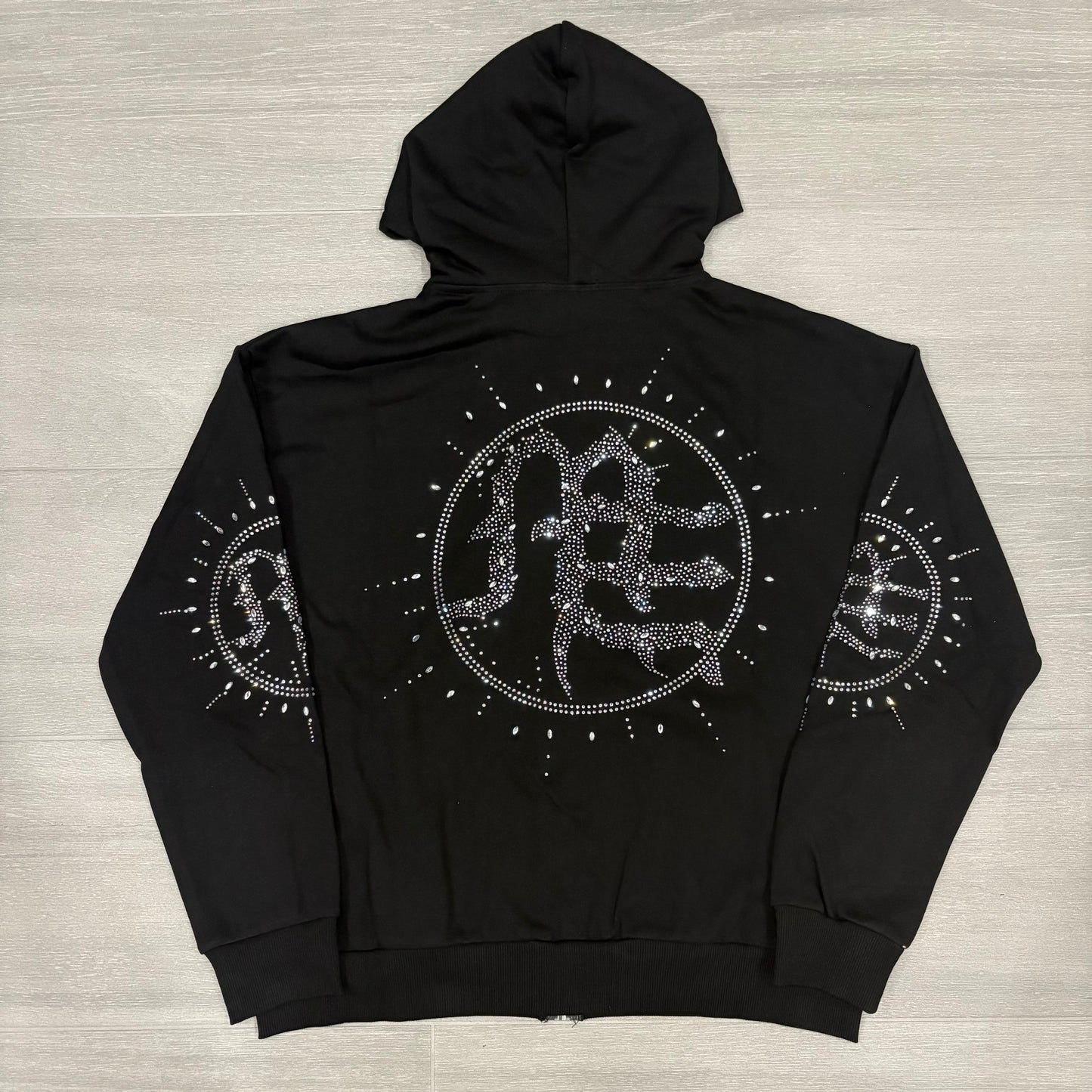 Mixed Emotions Hoodie "RHINESTONE"