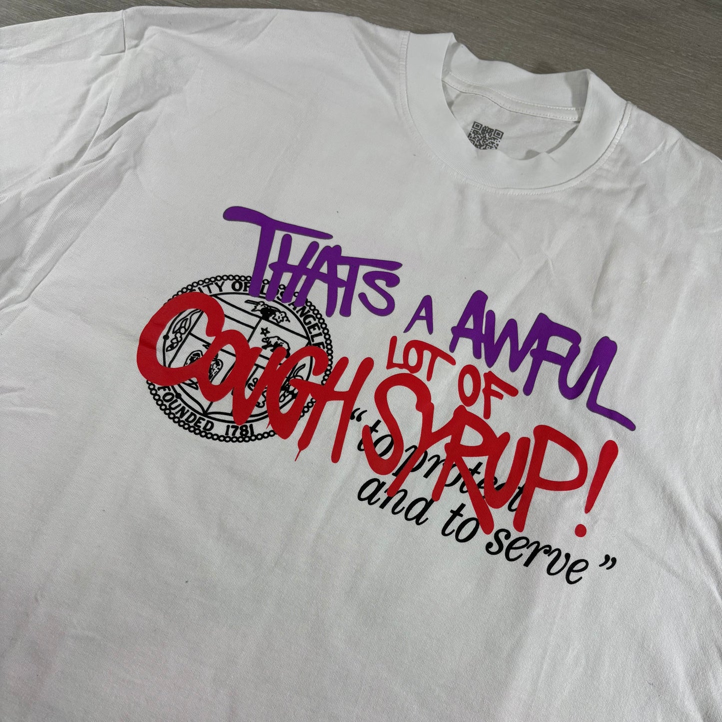 Cough Syrup 'Police'